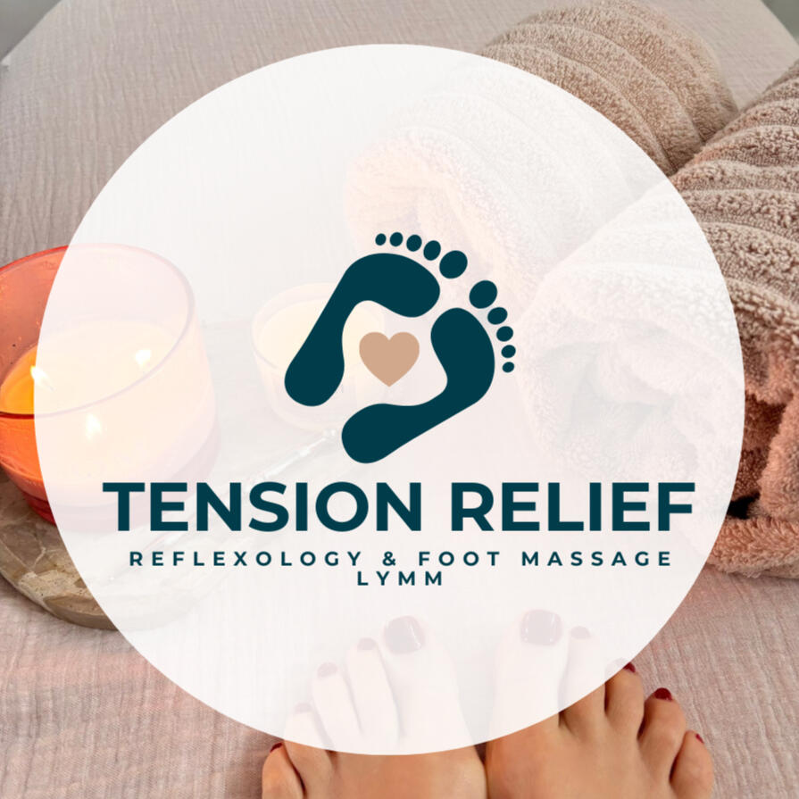 Relaxing reflexology treatment at Tension Relief Reflexology in Lymm